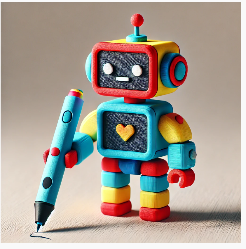 petit robot au stylo 3d enfants